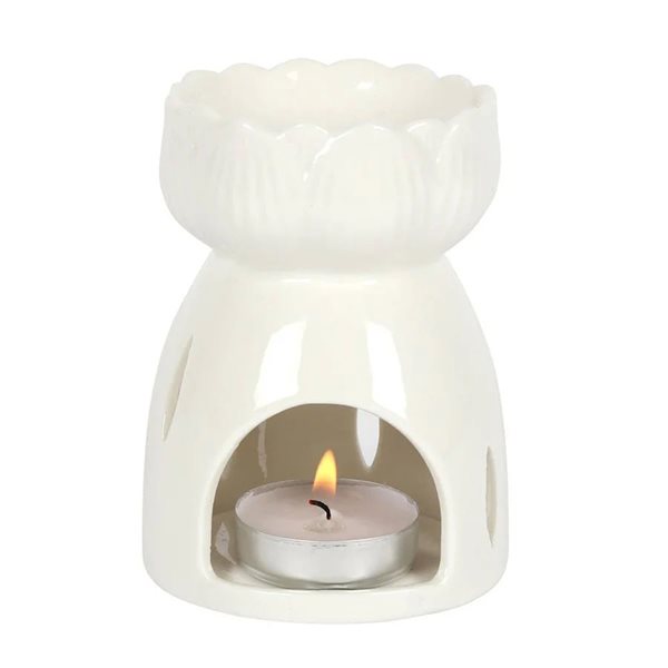 Lotus Flower Oil Burner and Wax Warmer