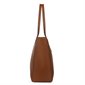 The Claire - Terra Vegan Leather Tote Bag - Affogato