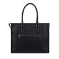 The Valentina Vegan Leather 2-in-1 Tote Bag - Black