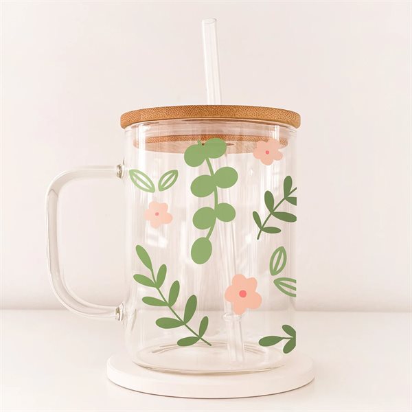 Tasse boho 17 oz - Eucalyptus