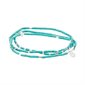 Collier/bracelet Pierre en larme - Turquoise - Pierre de calme