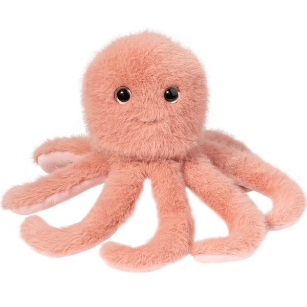 Peluche Mini pieuvre rose