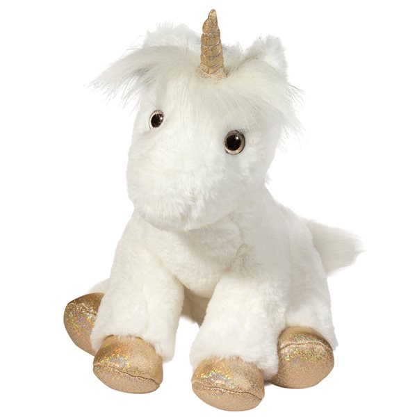 Elodie Soft White Unicorn Plush