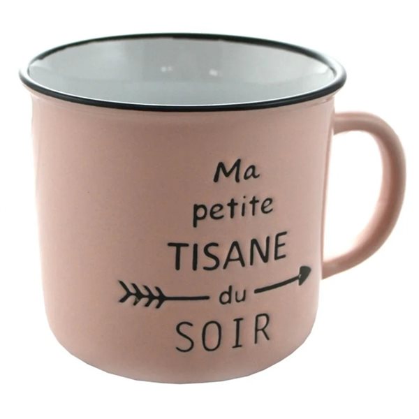 Tasse en céramique 400 ml - Tisane du soir