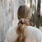 Elastic Hair Scrunchie - Regular Size - Brown