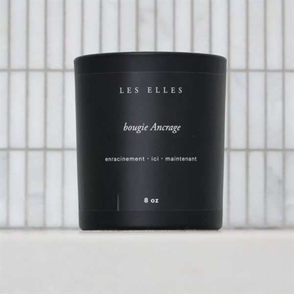 Bougie de soya 8 oz - Ancrage