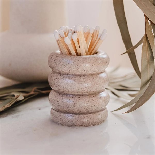 Ceramic Match Pot