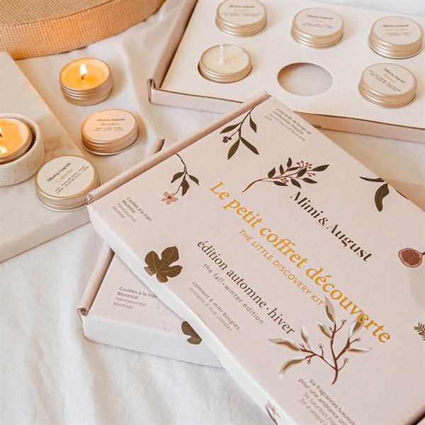 The Fall Winter Soy Candle Discovery Kit