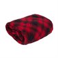 Jeté portable sherpa - Rouge
