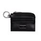 The Melody Vegan Leather Card Holder - Black