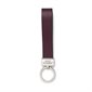 The Cali Vegan Leather Key Ring - Cabernet