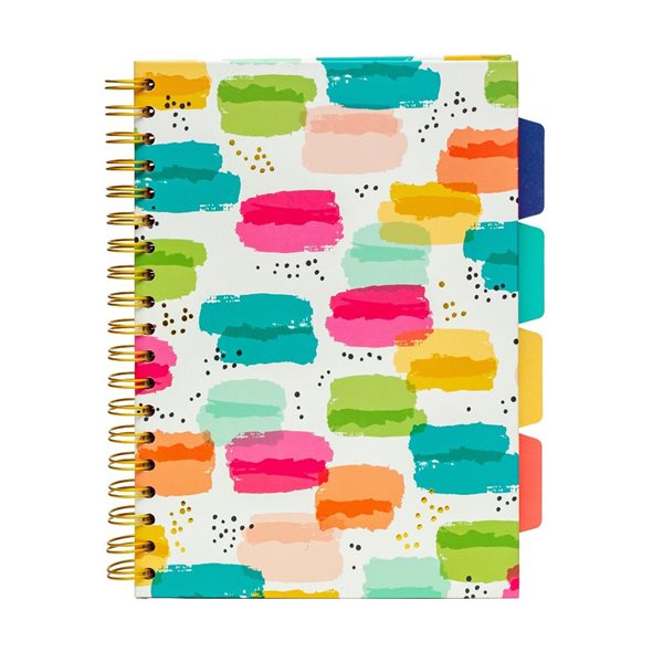 Carpe Diem 5 Subjects Notebooks - Color Wash