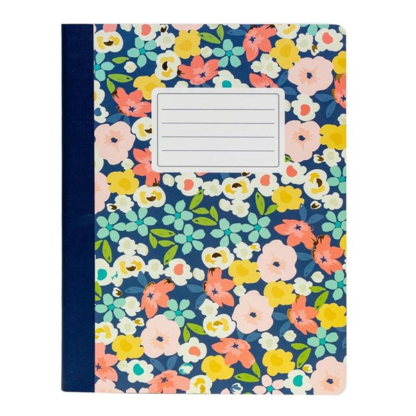 Carpe Diem Floral Love Composition Book - Floral Love