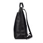 The Billie Vegan Leather Backpack - Black