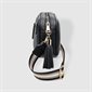 Jacinta Metallic Crossbody Bag - Black