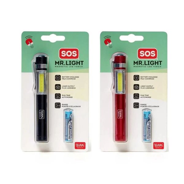 SOS Mr. Light Magnetic LED Flashlight