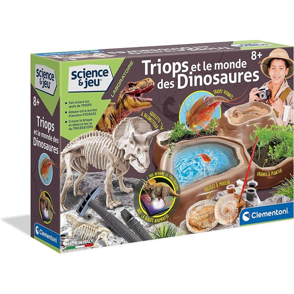 TRIOPS ET LE MONDE DES DINOSAU