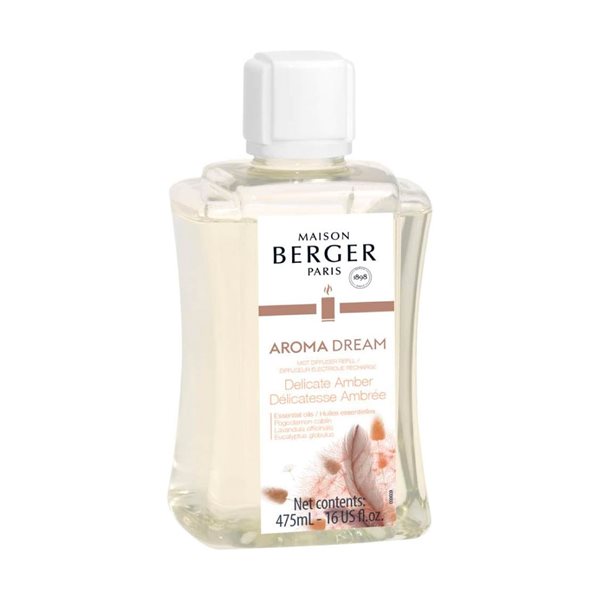 Recharge pour diffuseur électrique Berger 475 ml - Aroma Dream Délicatesse ambrée