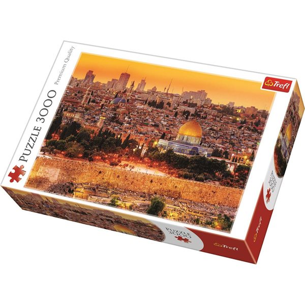 Casse-tête 3000 morceaux - Les toits de Jérusalem