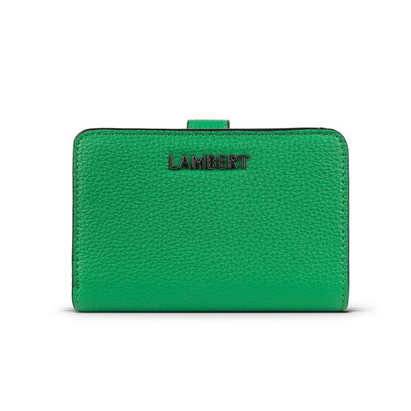 The Carly Vegan Leather Wallet - Grass