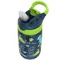 Bouteille d’eau pour enfants antifuite avec paille Aubrey  14 oz - Lime avec chiens