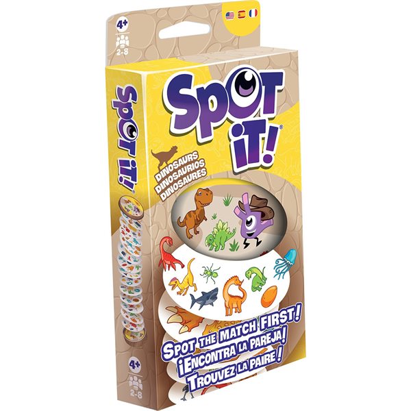 Jeu Spot it -Dinosaures