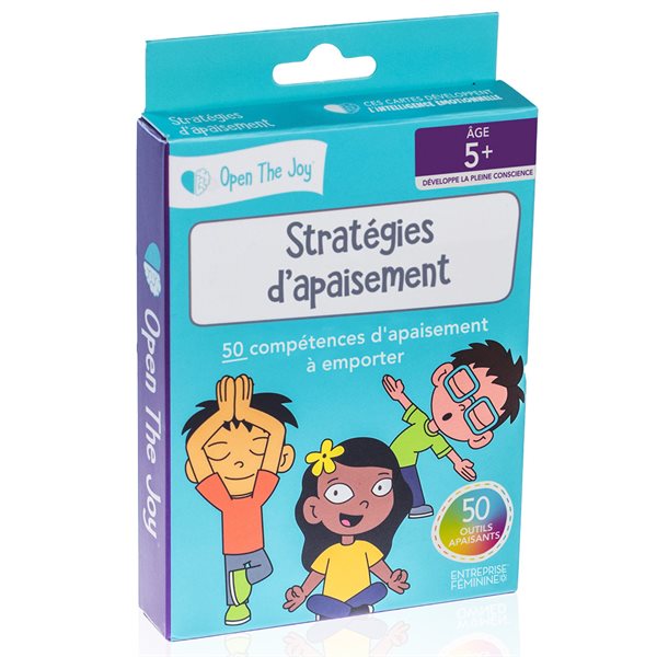 Calming strategy cards