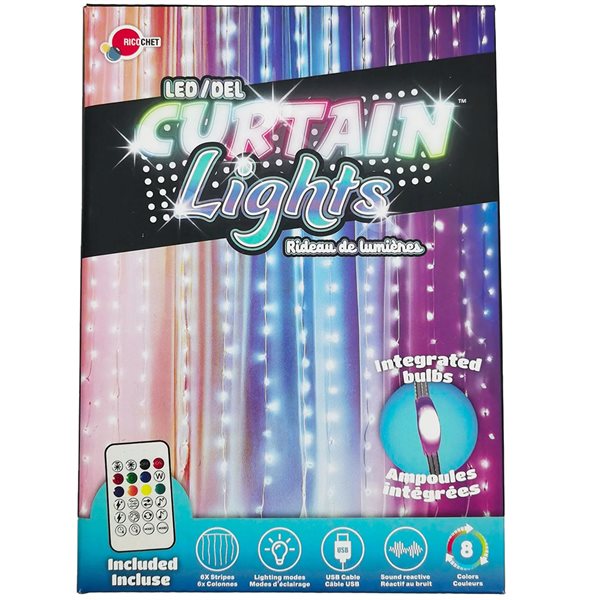 Rideau lumineux