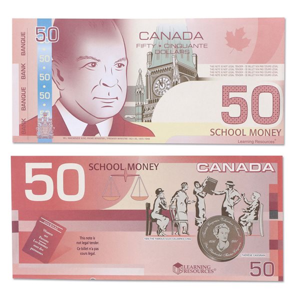 Monnaie canadienne - Billets de cinquante dollars