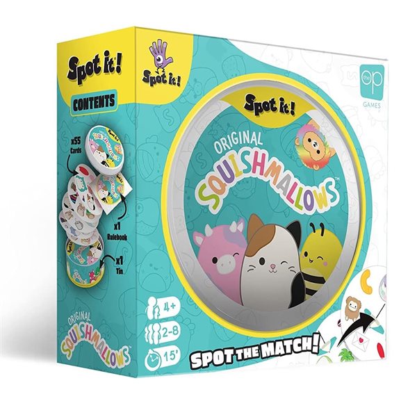 Jeu Spot it - Squishmallows
