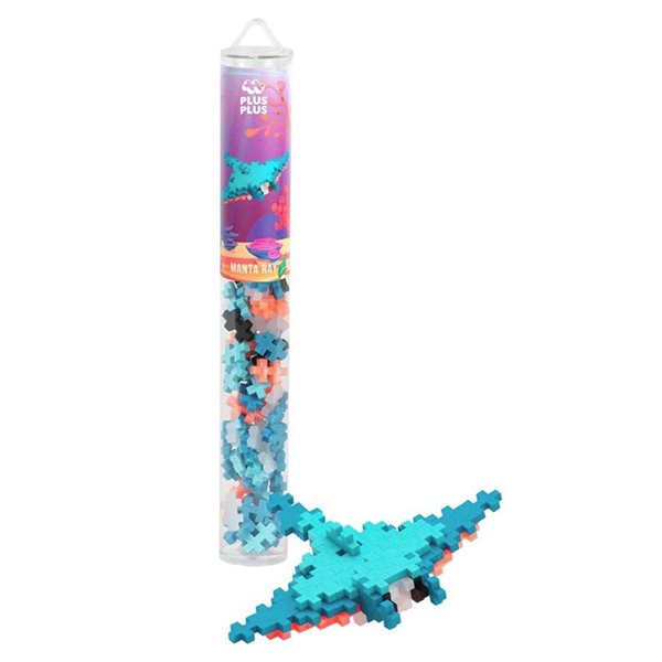 Blocs de construction en tube – Raie manta