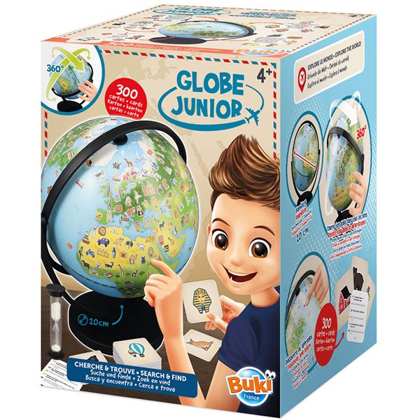 Globe terrestre – Cherche et trouve