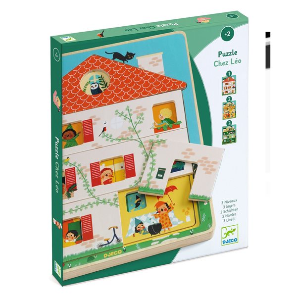 12-Piece Puzzle at 3 levels — Chez Léo