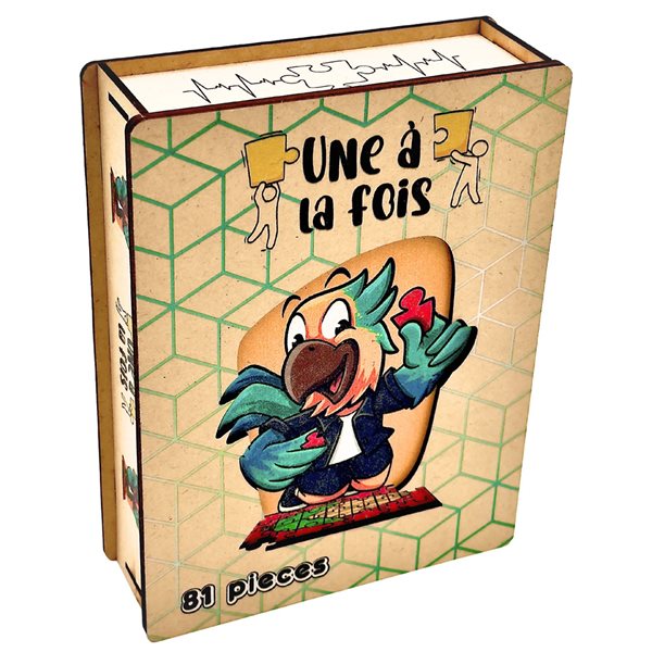 Puzzle 81 Pieces — Perse the Parrot
