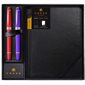 Carnet à points et stylos à bille roulante Bailey Light™ 0,5 mm