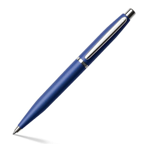 Stylo à bille rétractable VFM - Bleu néon