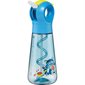 Bouteille d’eau en plastique Ecozen® MINIZ pour enfants 500 ml - Raton laveur bleu