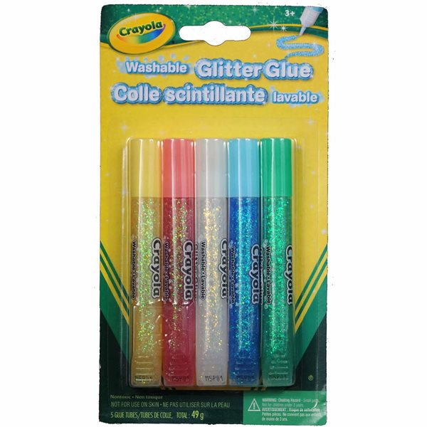 Colles scintillantes lavables