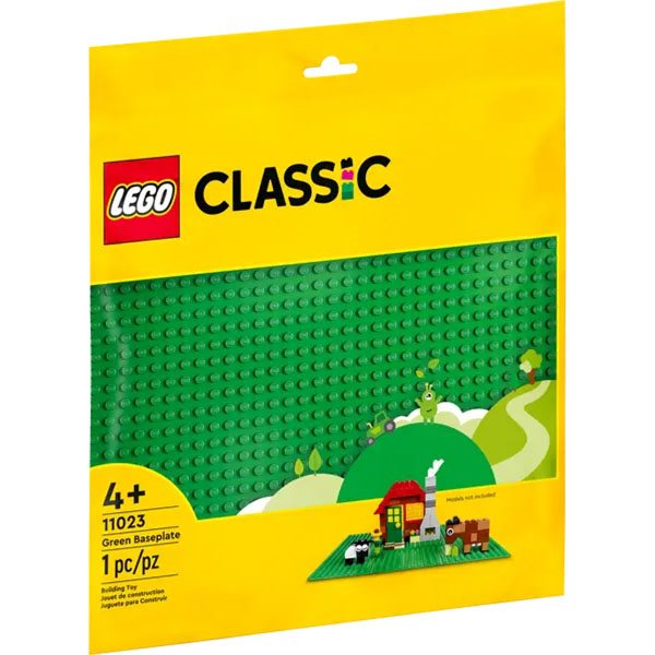 Lego - La plaque de construction verte