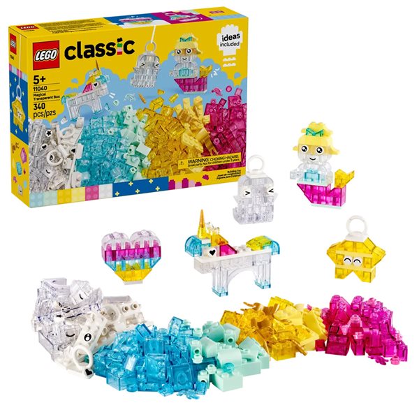 Lego - La boîte de briques transparentes magiques