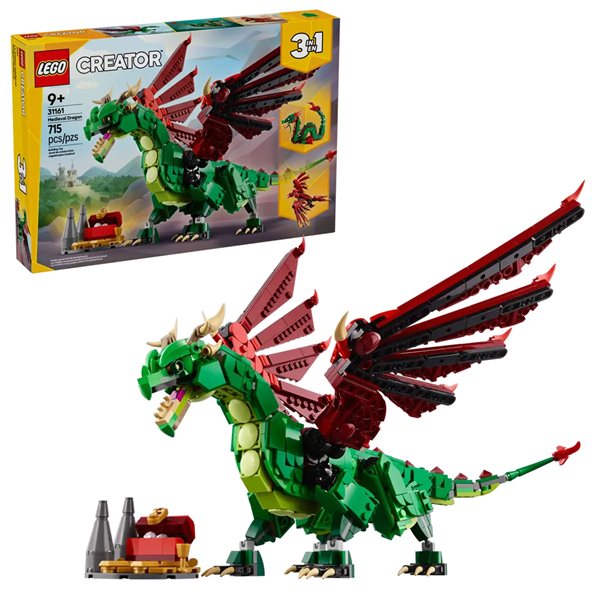 Lego creator - Le dragon médiéval