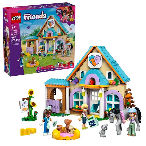 Lego friends - La clinique vétérinaire pour chevau