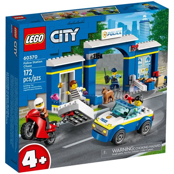 Lego city - La poursuite au poste de police