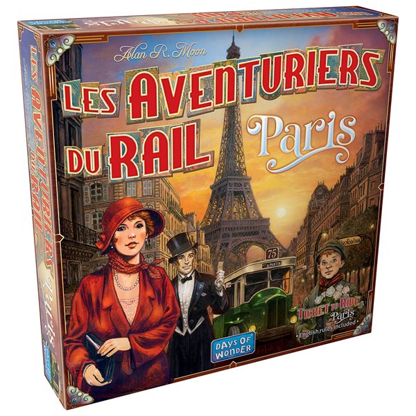 Jeu Les aventuriers du rail express - Paris