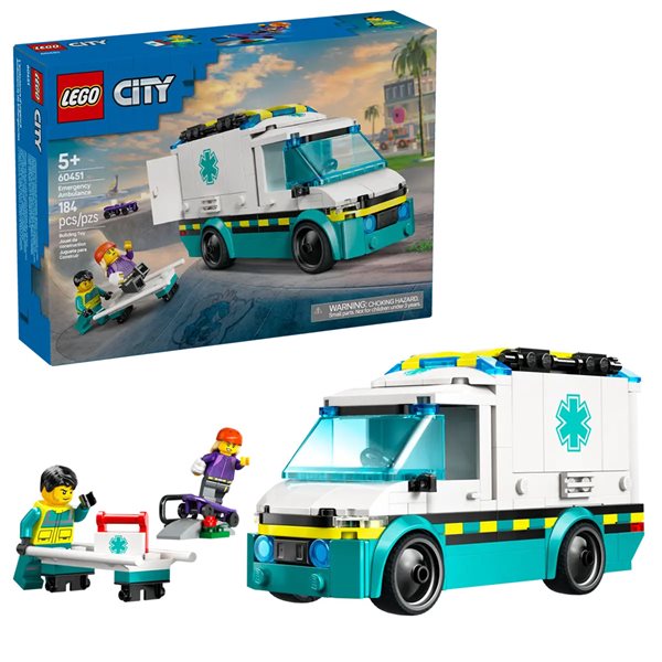 Lego city - L'ambulance d’urgence