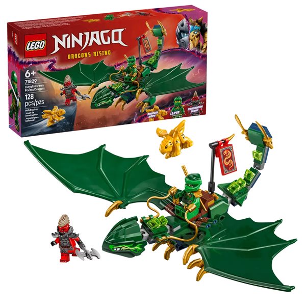 Lego Ninjago - Le dragon vert de la forêt de Lloyd