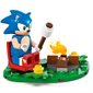 Lego Sonic - La bataille près du feu de camp de Sonic