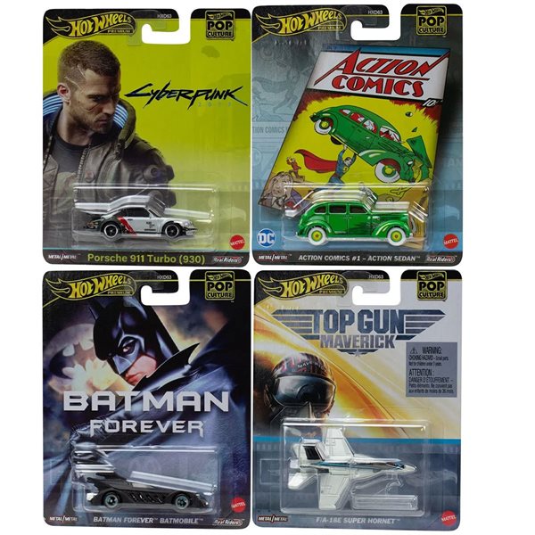 Véhicule Hot Wheels série premium - Culture populaire