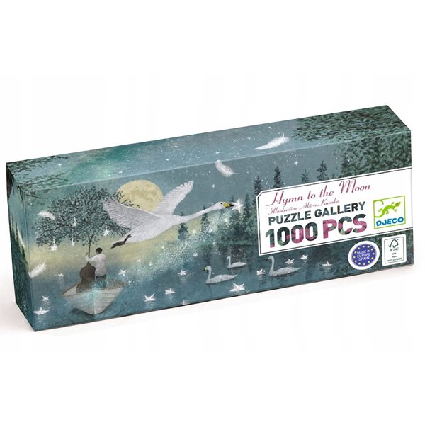 1000 piece puzzle — Hymn to the Moon