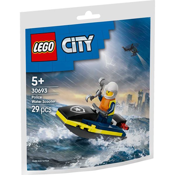 LEGO® City Game - Police Water Scooter